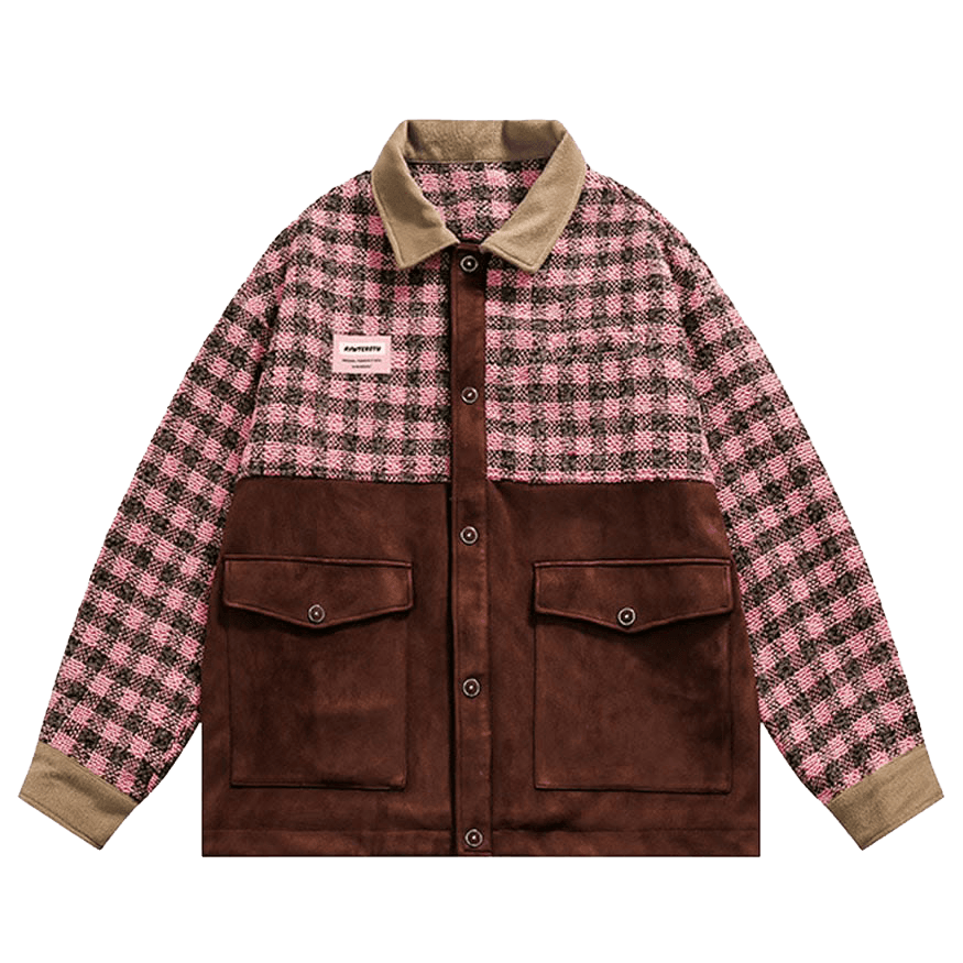 Camisa oversized a cuadros