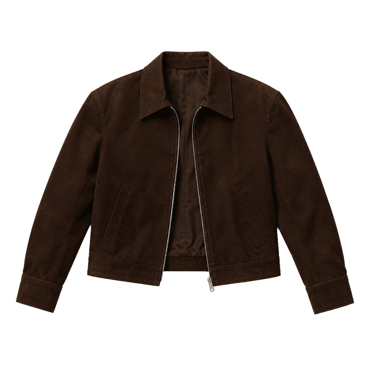 Campera de gamuza