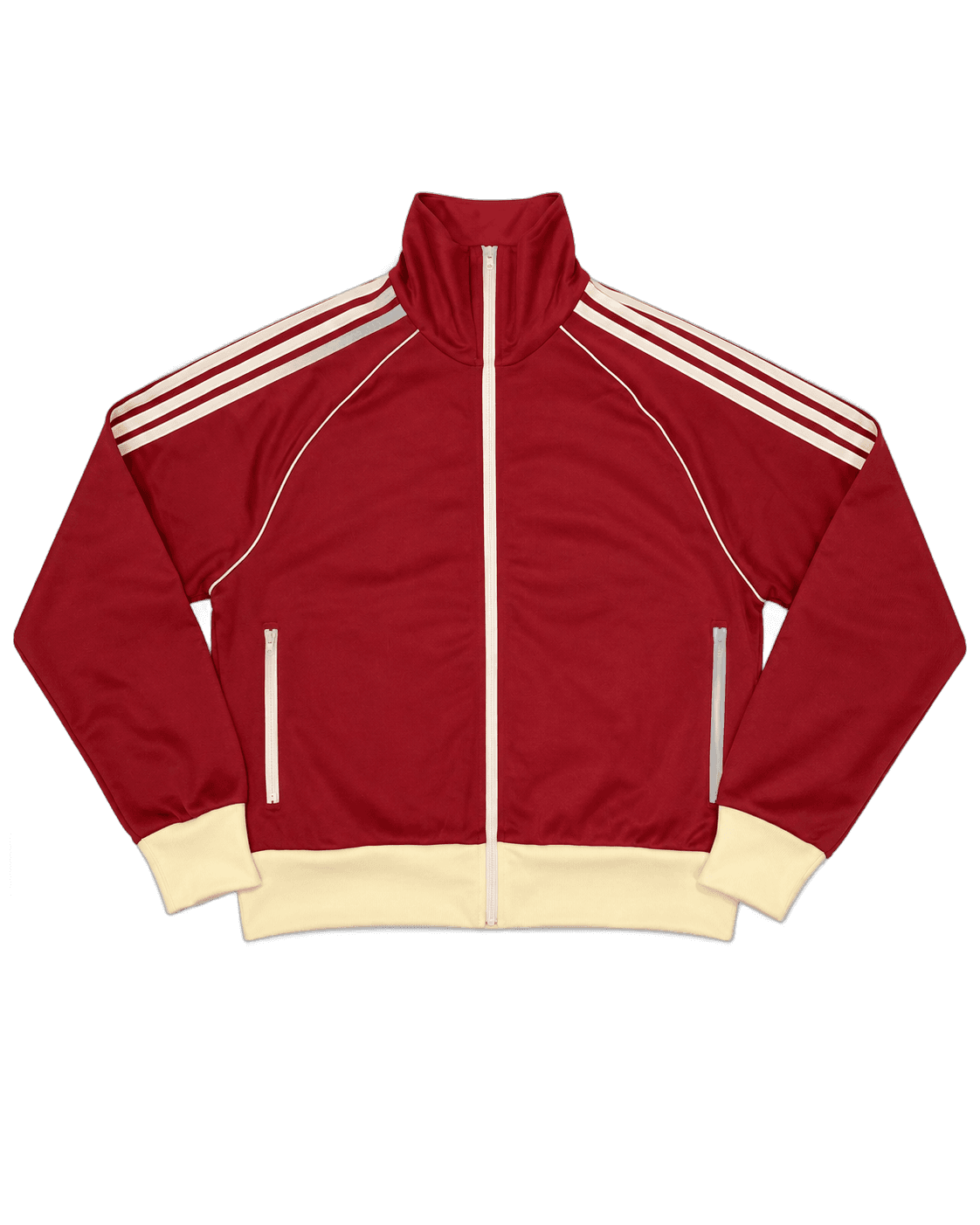 Adidas Vintage — Campera Deportiva Bordó