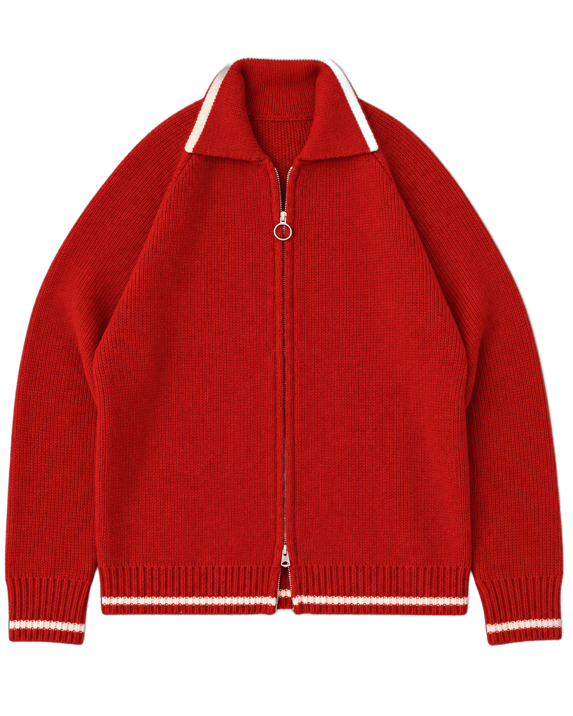 Toptop — Cardigan Rojo Ribete