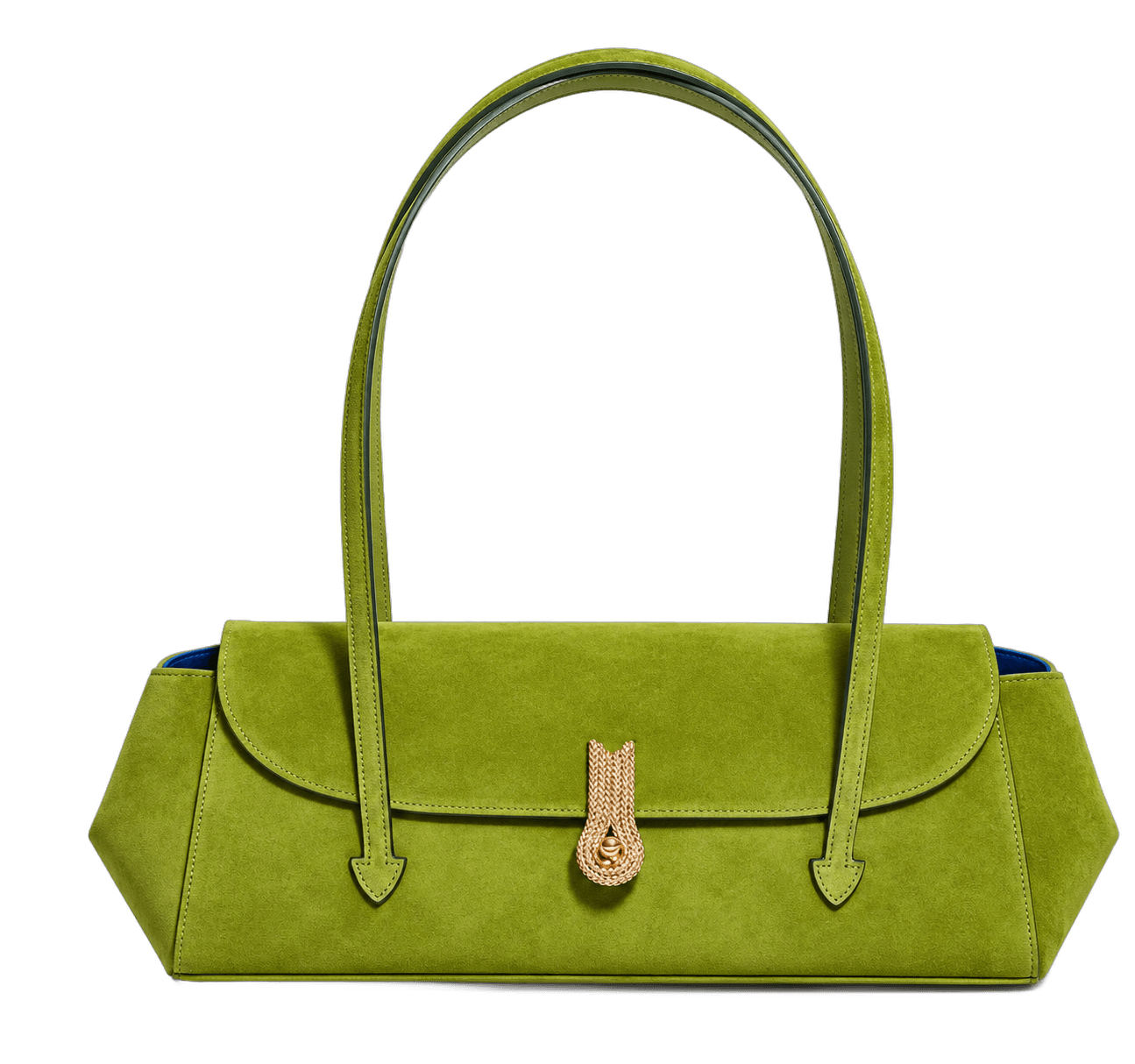 Coccinelle — Cartera Suede Verde