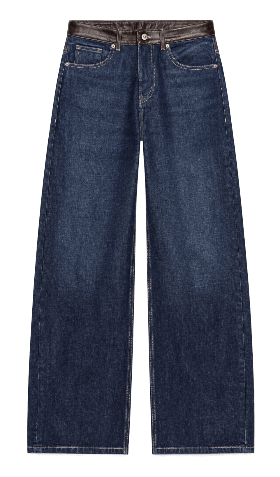 Jacquemus — Jean Wide Leg Cuero